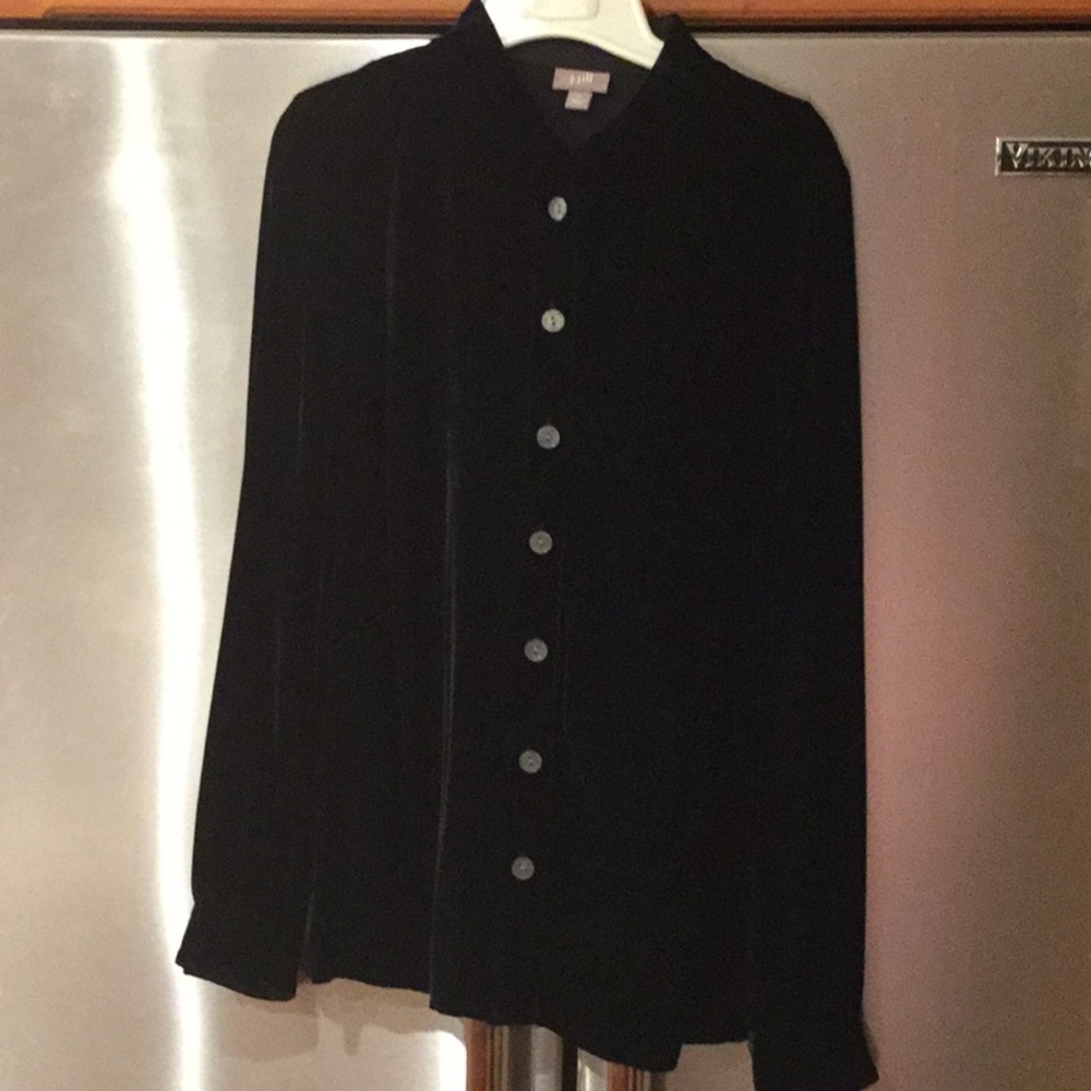 Velvet blouse